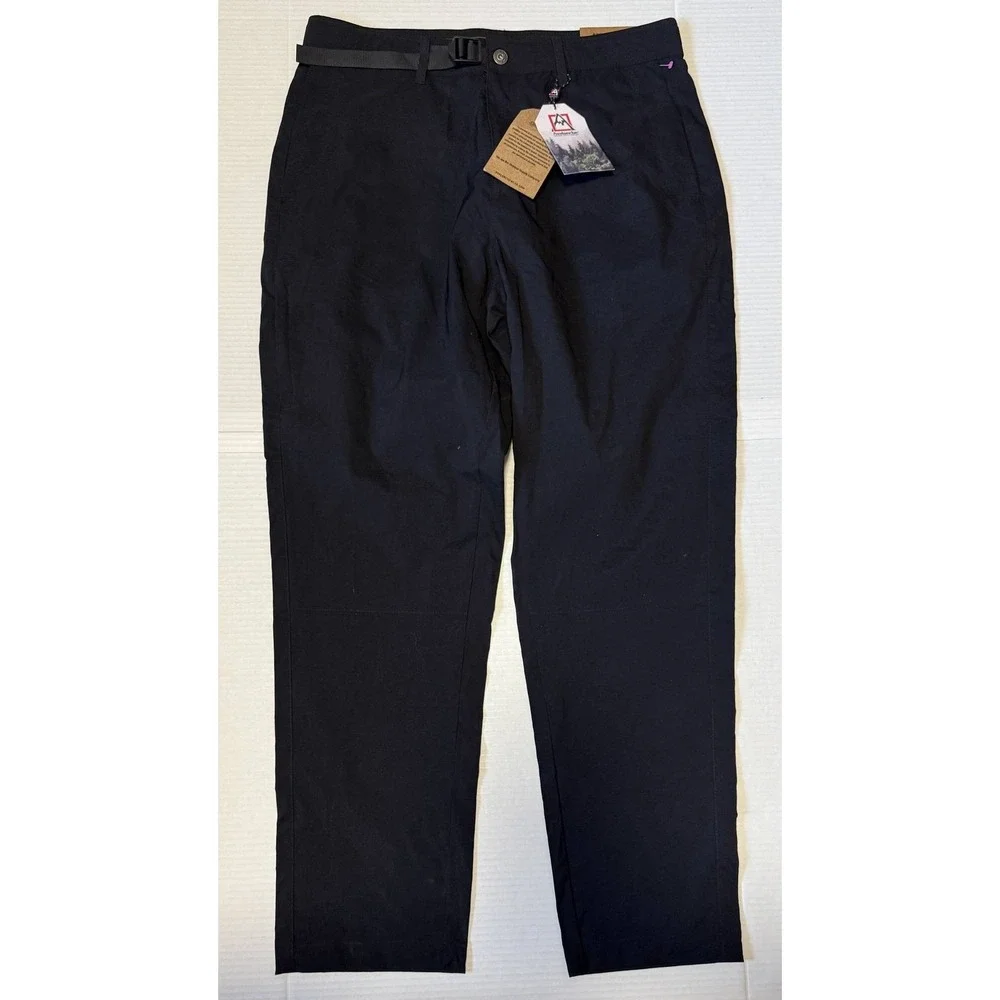 AVALANCHE Traveler Pant‎ - Men's 2-Way Stretch Black Pants - Large - NEW  NWT